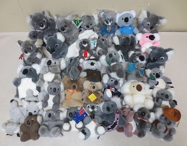 ☆sz1203 ファースト社 コアラのぬいぐるみ グレー系 FIRST 首 ☆sz1203 ファースト社 コアラのぬいぐるみ グレー系 FIRST 首