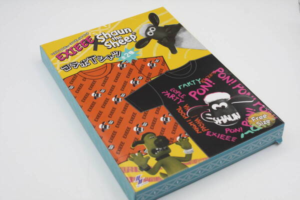 送料無料! EXIEEE×Shaun the Sheep Tシャツ 新品未使用 フリーサイズ オレンジ