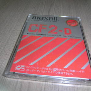 3インチ フロッピーディスク コンパクトフロッピー maxell CF2-D シャープ X1D で使用可 未使用 未開封