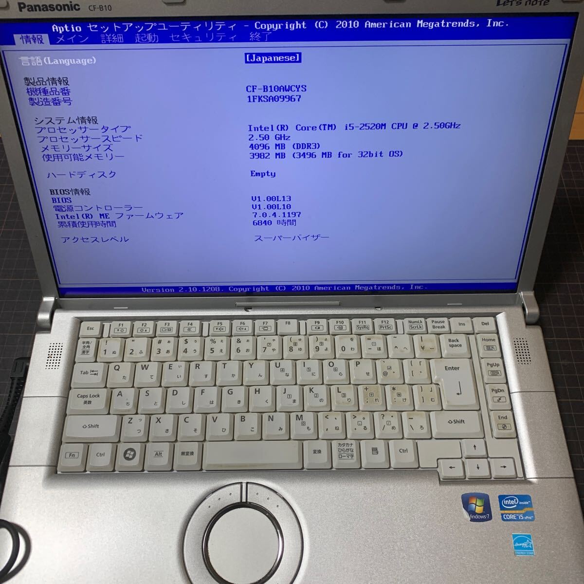 Yahoo!オークション -「cf-b10 ジャンク」の落札相場・落札価格 Yahoo!オークション -「cf-b10 ジャンク」の落札相場・落札価格
