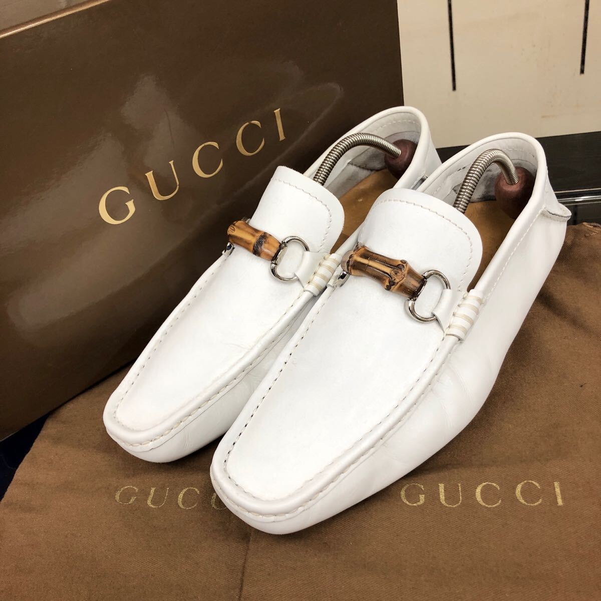 Yahoo!オークション -「(gucci グッチ) バンブー」(男性用) (靴 Yahoo!オークション -「(gucci グッチ) バンブー」(男性用) (靴