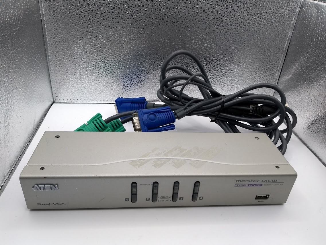 4ポート USB DVI/オーディオ KVMP™スイッチ - CS1764A, ATEN 2/4