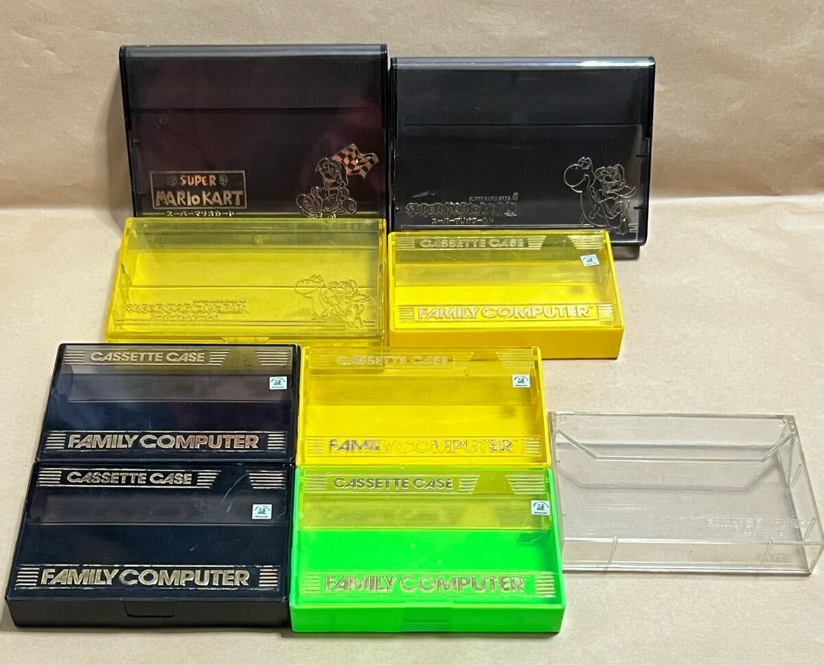 HKゲーム保護 クリアケース スーパーファミコン カセット用 5枚