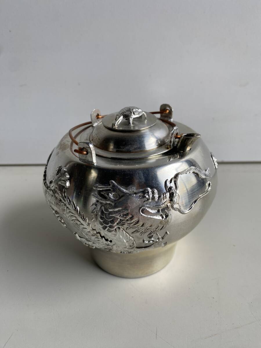 2396  中国酒器　六角チロリ　錫製  骨董品 2396 中国酒器 六角チロリ 錫製 骨董品 - メルカリ