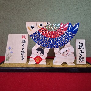 端午の節句/金太郎と親子鯉&命名札