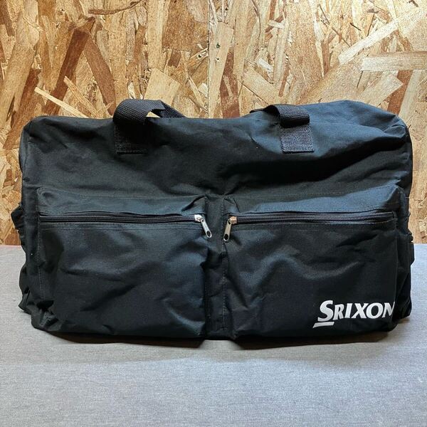送料無料【N△3985】 SRIXON スリクソン ボストンバッグ ブラック 黒 旅行バッグ 軽量 大容量
