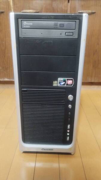 デスクトップパソコン ex.computer ケース 部品取り ジャンク 送料込み
