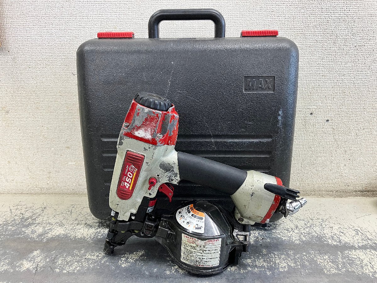 Yahoo!オークション -「釘打ち機 max cn450」の落札相場・落札価格 Yahoo!オークション -「釘打ち機 max cn450」の落札相場・落札価格