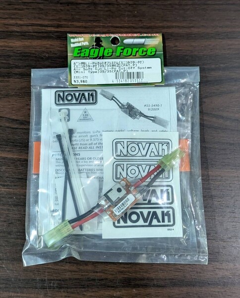 イーグル模型 イーグルフォース Li-Poカットオフシステム(ミニコネクター付)2S/3S対応(PAT.P) #5351-070 EagleForce リポ