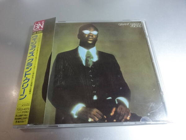 GRANT GREEN グラント・グリーン VISIONS 帯付き国内盤