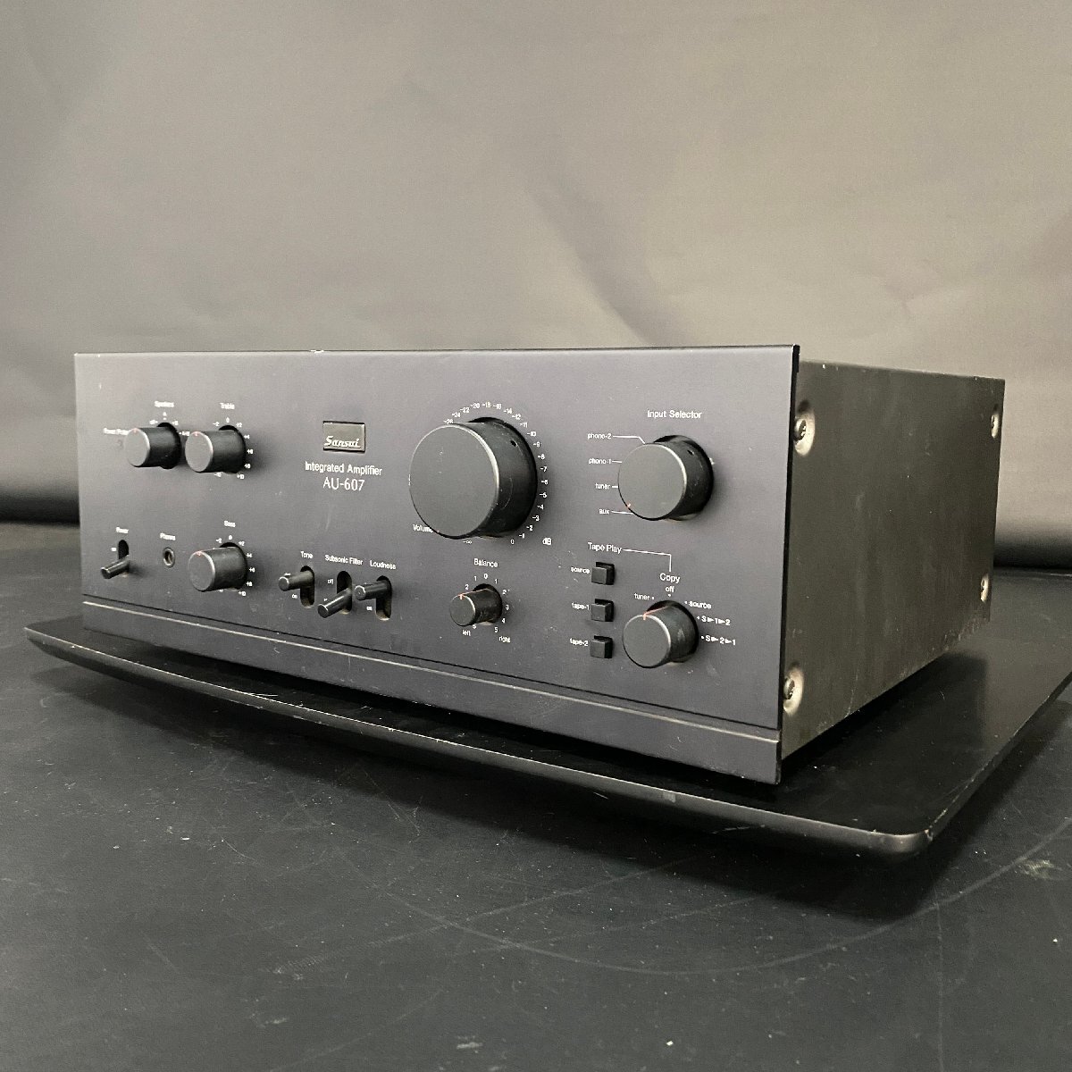Yahoo!オークション -「sansui au-607」(アンプ) (オーディオ Yahoo!オークション -「sansui au-607」(アンプ) (オーディオ