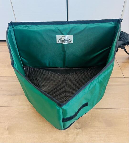 ☆ 送料無料 ☆ 極美品 即決 CREEK COMPANY ラインバスケット Made in USA ☆ 折りたたみ式 米国 アメリカ製 トラウト フライフィッシング