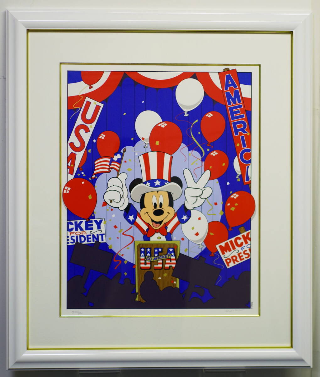 定期入れの 2025年最新】Yahoo!オークション -ミッキーマウス(版画)の中古品 版画