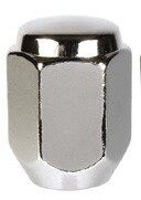 日本製 ホイールナット/バラ売り/普通車用/日産/スバル/スズキ/M12X1.25/21mm/メッキ/ラグナット 103S