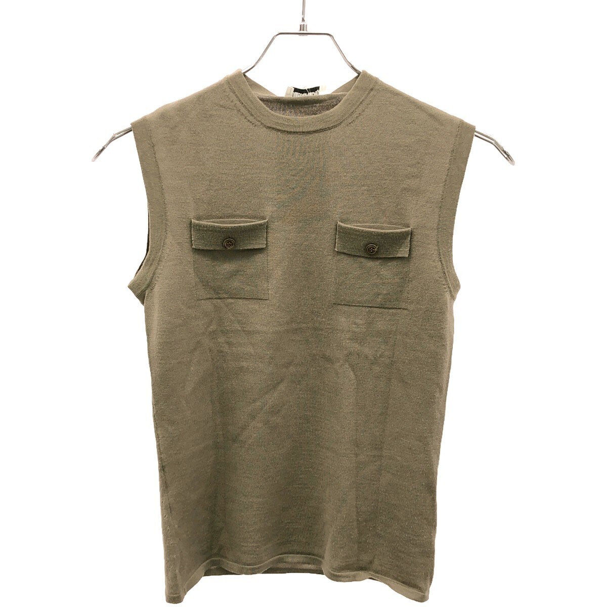 JIL SANDER ジルサンダー ニットベスト ノースリーブ トップス 36 JIL SANDER(ジルサンダー) 23SSニットベストJ22FB0106 J22FB0106