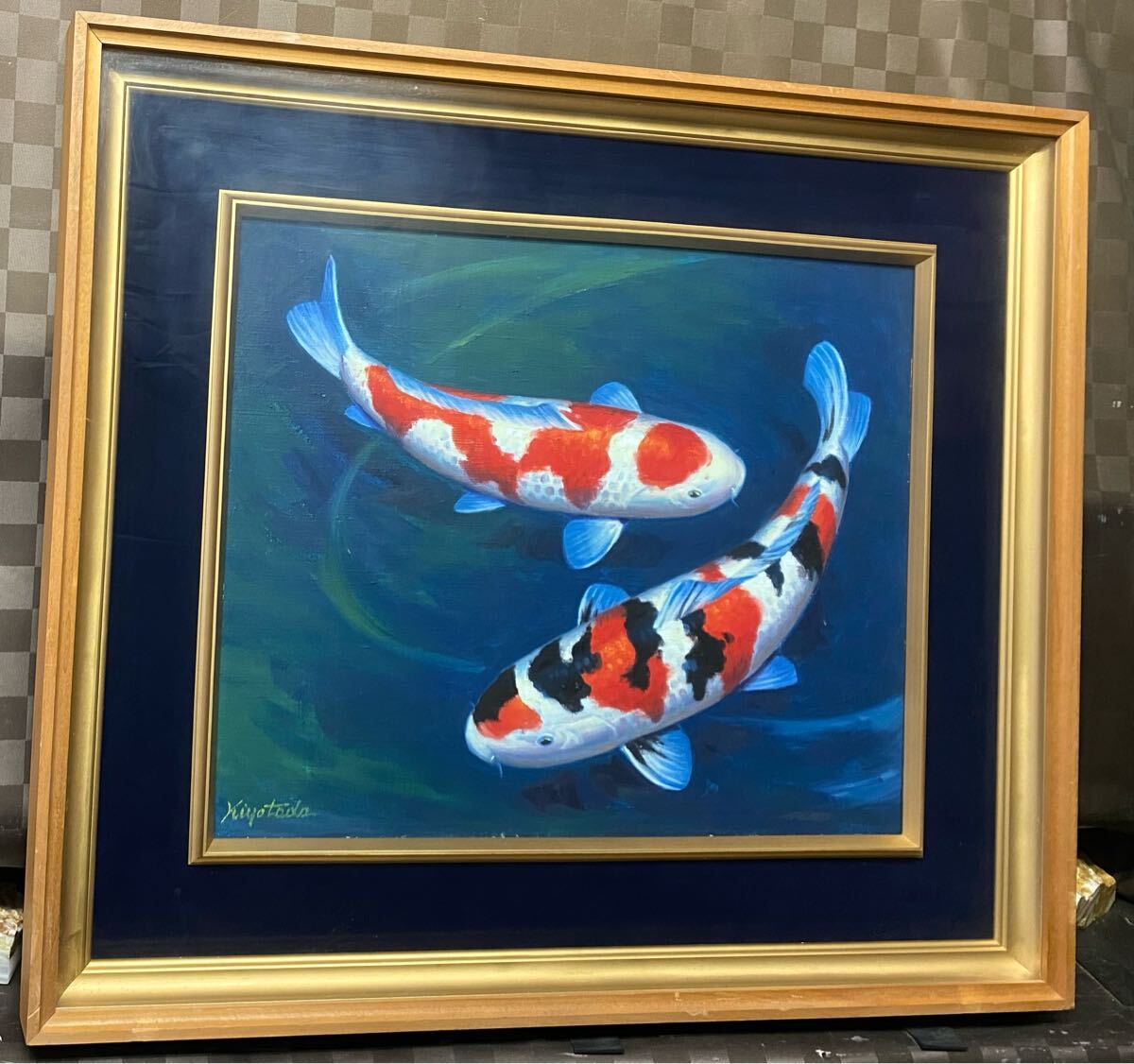 Yahoo!オークション -「錦鯉」(油彩) (絵画)の落札相場・落札価格 Yahoo!オークション -「錦鯉」(油彩) (絵画)の落札相場・落札価格