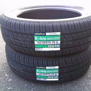 全国送料無料★新品2本★グッドイヤー・エフシエントグリップEG02★165/55R15★軽自動車・N-box・タントカスタム・ムーブ・アルト・ワゴンR