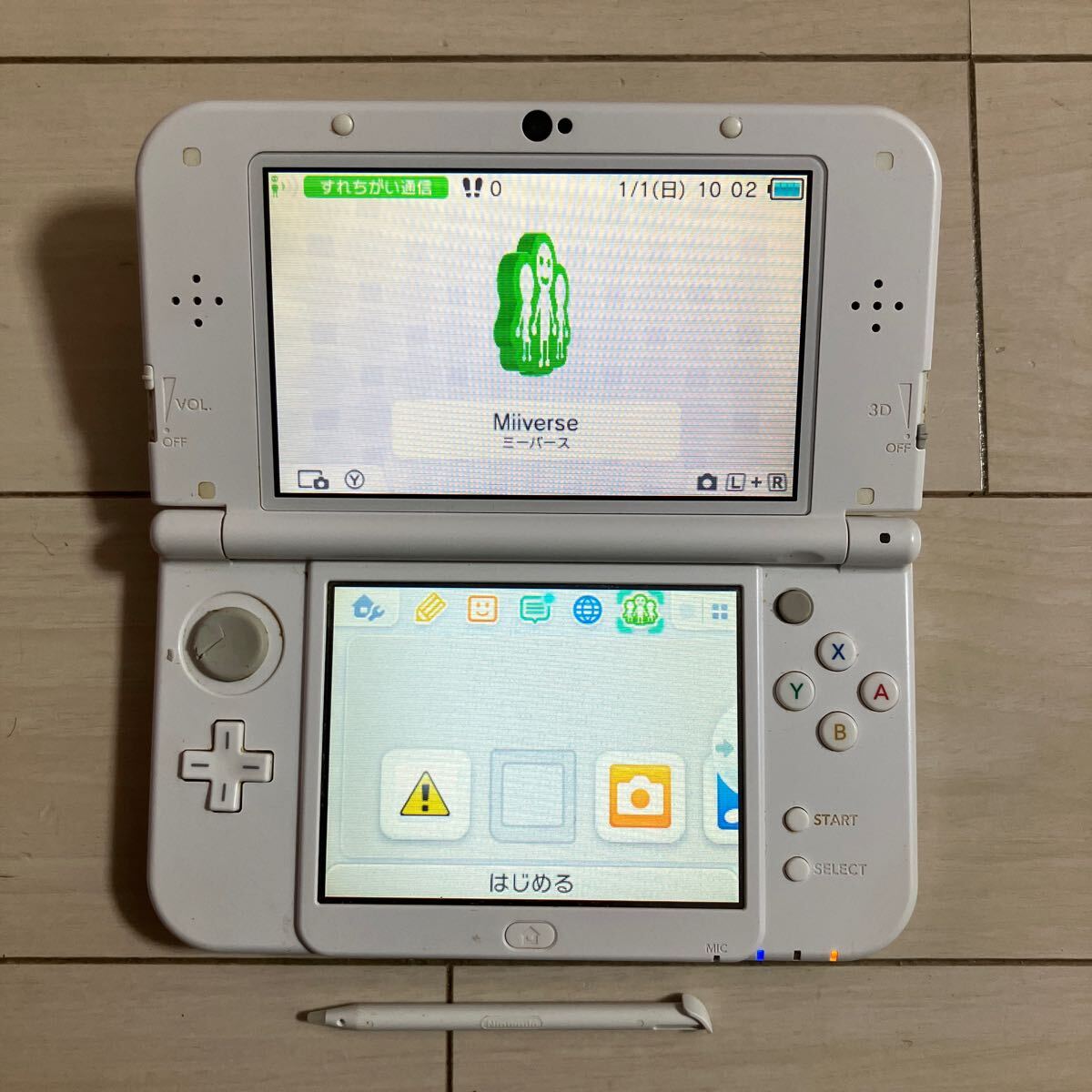 new3ds ホワイト 白 white ほぼ未使用極美品 - メルカリ