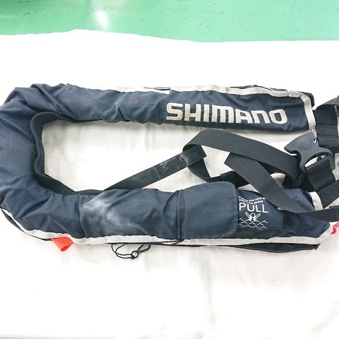 中古】シマノ ライフジャケット 肩掛けタイプ VF-SNNMS-01