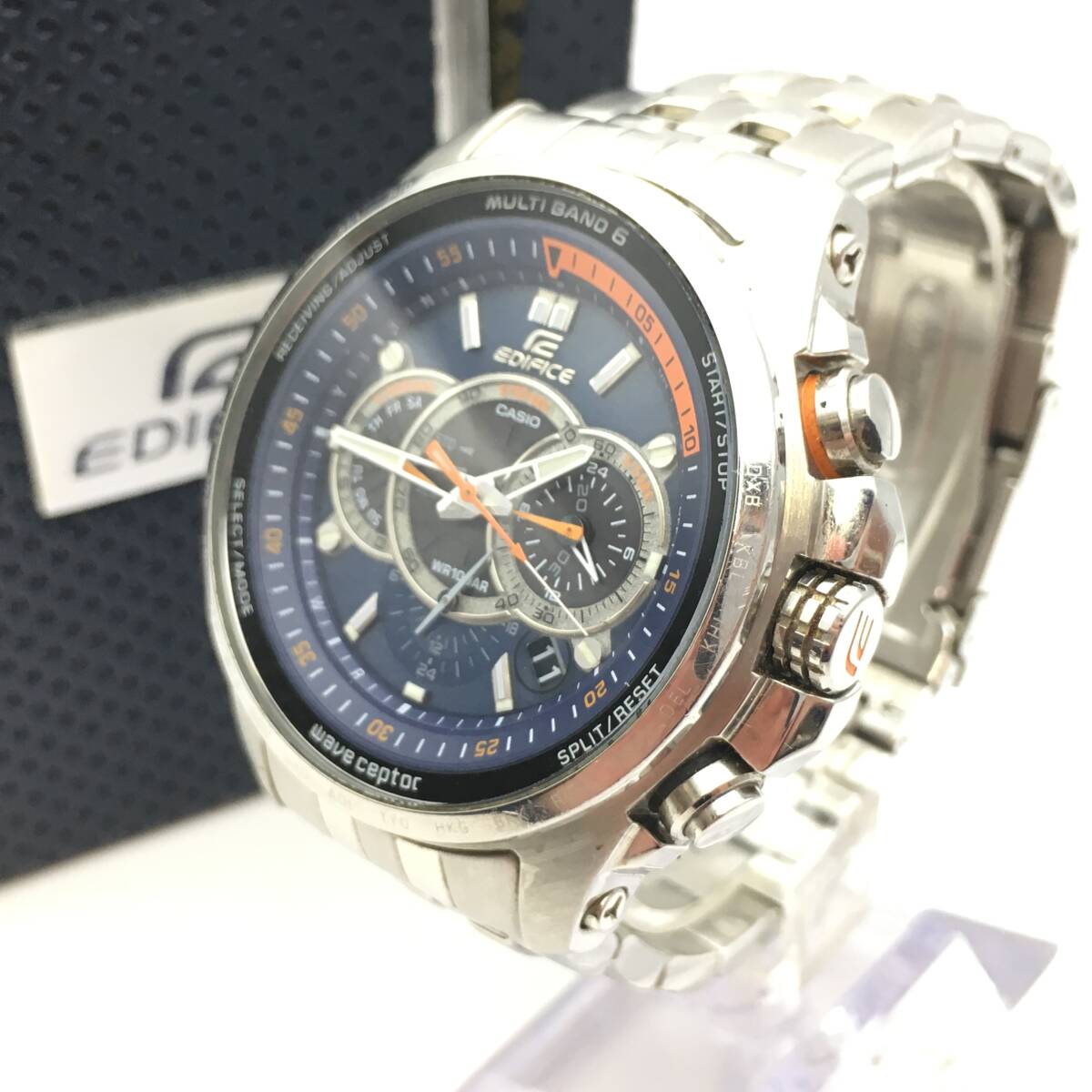 Yahoo!オークション - CASIO EDIFICE EQW-M710 腕時計 シルバー