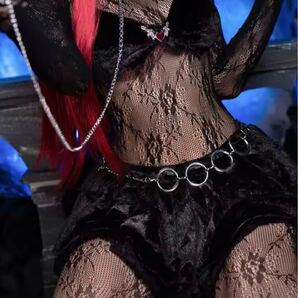 超セクシー小悪魔ボディストッキングコスプレ配信撮影衣装デビルランジェリーハロウィンクリスマスサンタ