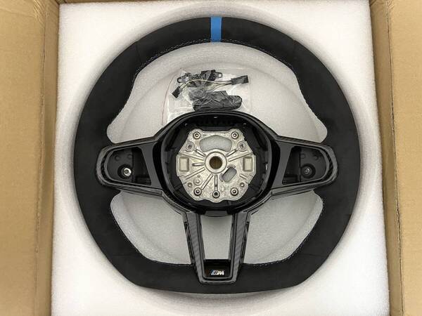 BMW G系 LCI用 ステアリング(フルアルカンターラ)