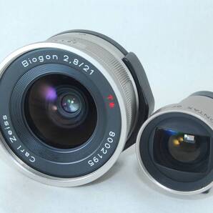 ★良品★Contax コンタックス G Carl Zeiss Biogon ビオゴン 21mm f2.8 GF-21mm ファインダー付き♪