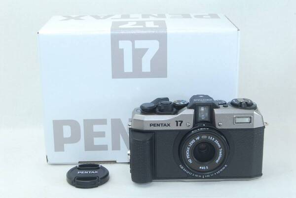 ★新品級★PENTAX ペンタックス 17 ボディ ダークシルバー フイルムカメラ 元箱付き♪