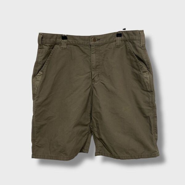 送料無料☆Carhartt☆ワークショートパンツ☆W36☆リラックスフィット☆ハーフパンツ☆C25M