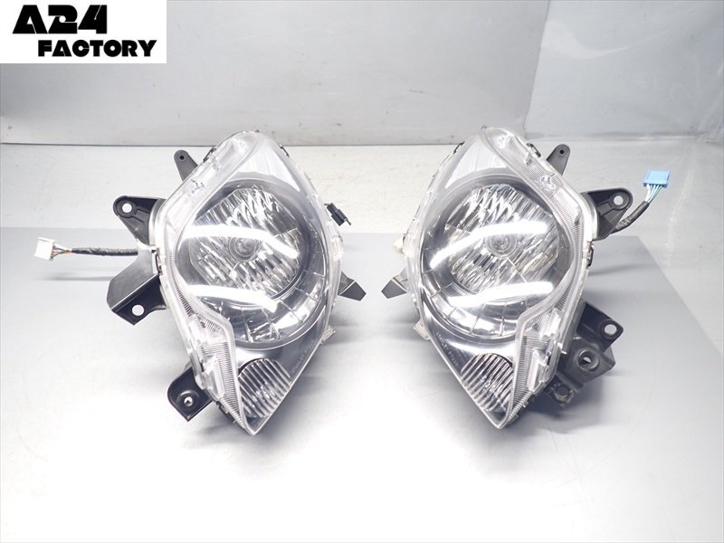 中古 HONDA フォルツァ MF10 純正ヘッドライト左右セット(ヘッド