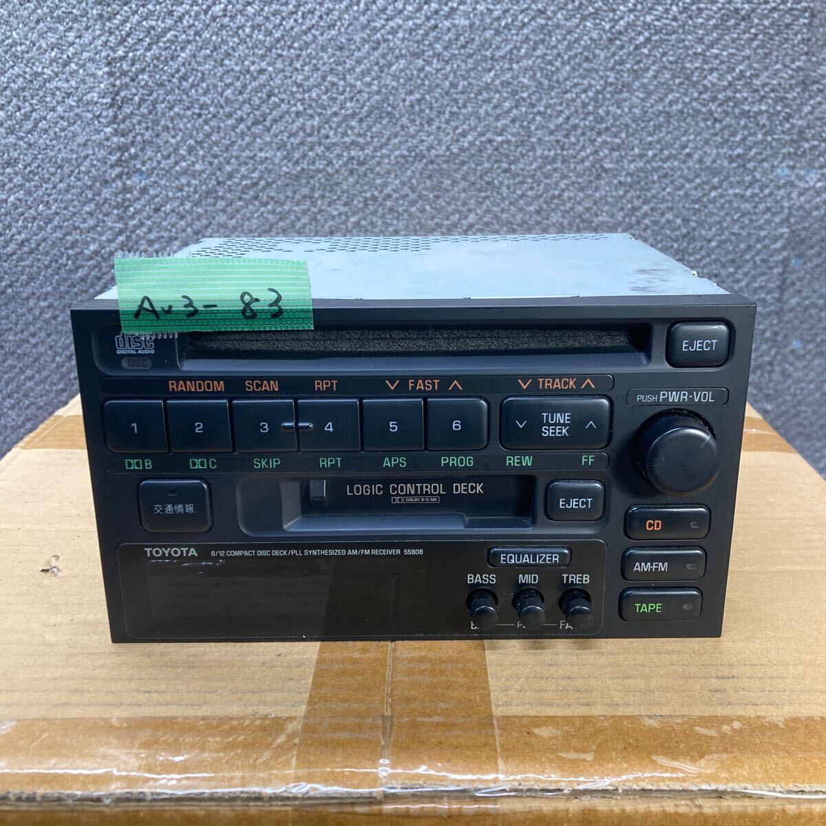 Yahoo!オークション -「toyota」(CD&カセットプレイヤー) (カー Yahoo!オークション -「toyota」(CD&カセットプレイヤー) (カー