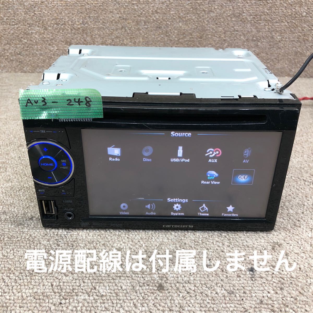 Pioneer carrozzeria FH-770DVD Car audio 2DIN DVD/CD/USB