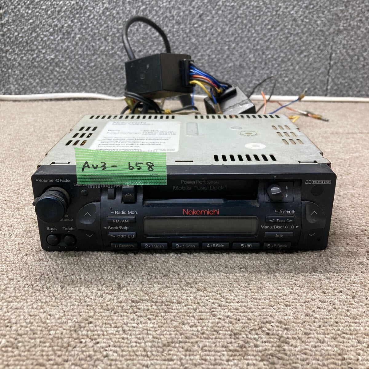 Yahoo!オークション -「カセットデッキ ナカミチ nakamichi
