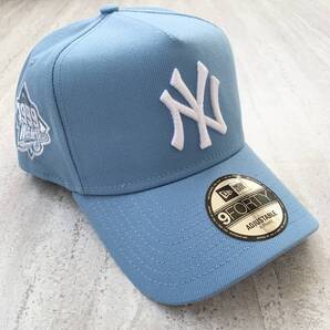 海外限定 New era NY ヤンキース ニューエラ スカイブルー