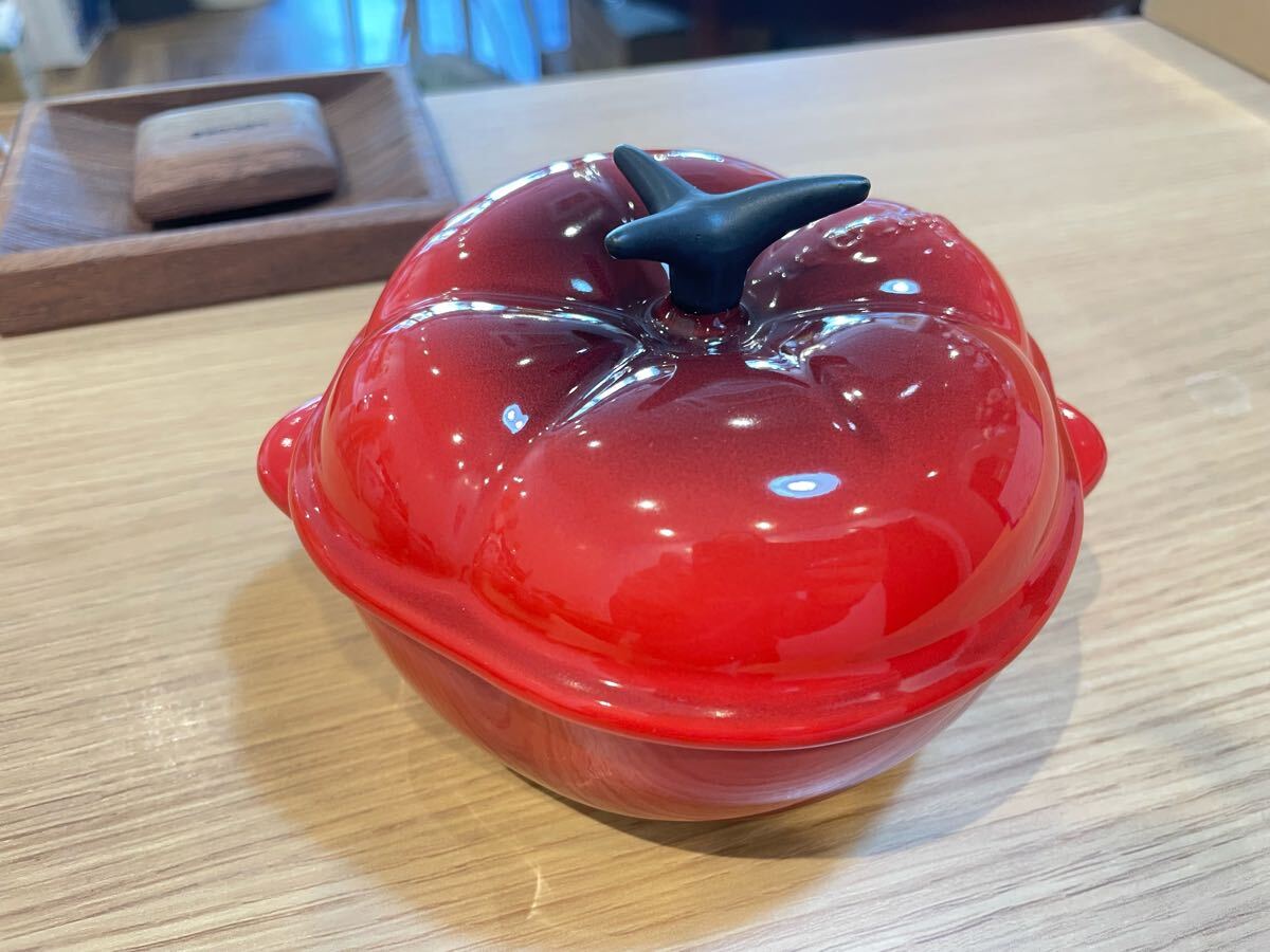 【未使用品】ル・クルーゼ トマト 赤 Yahoo!オークション -「ルクルーゼ トマト」(食器) (キッチン