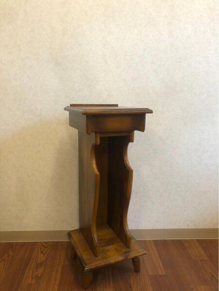 オールドカリモク家具 電話台