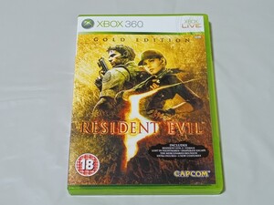 XBOX360 RESIDENT EVIL 5 GOLD EDITION