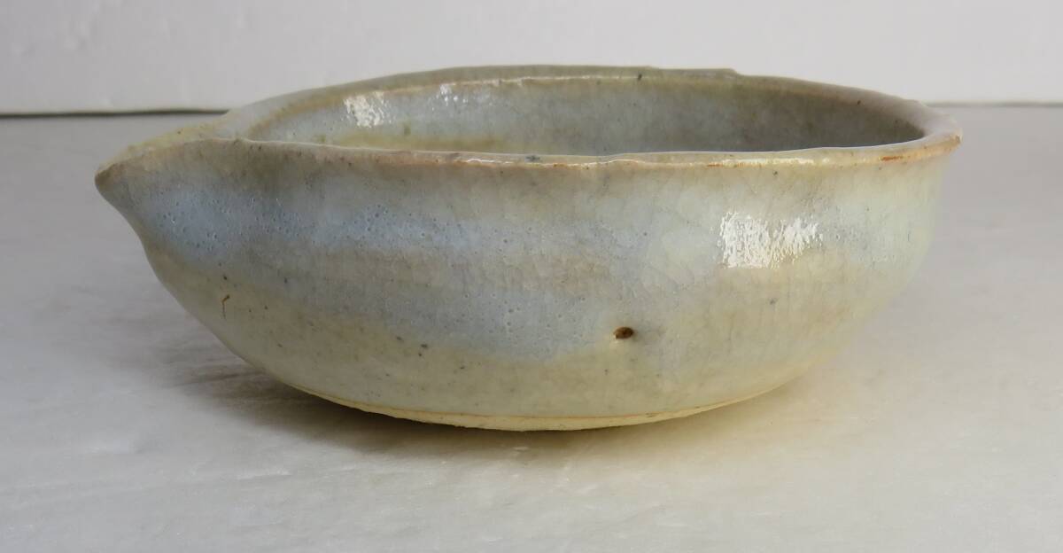 ♥古萩　湯冷まし　在銘　萩　煎茶道具　骨董　古玩 萩焼(伝統的工芸品)湯冷まし中御本手筒