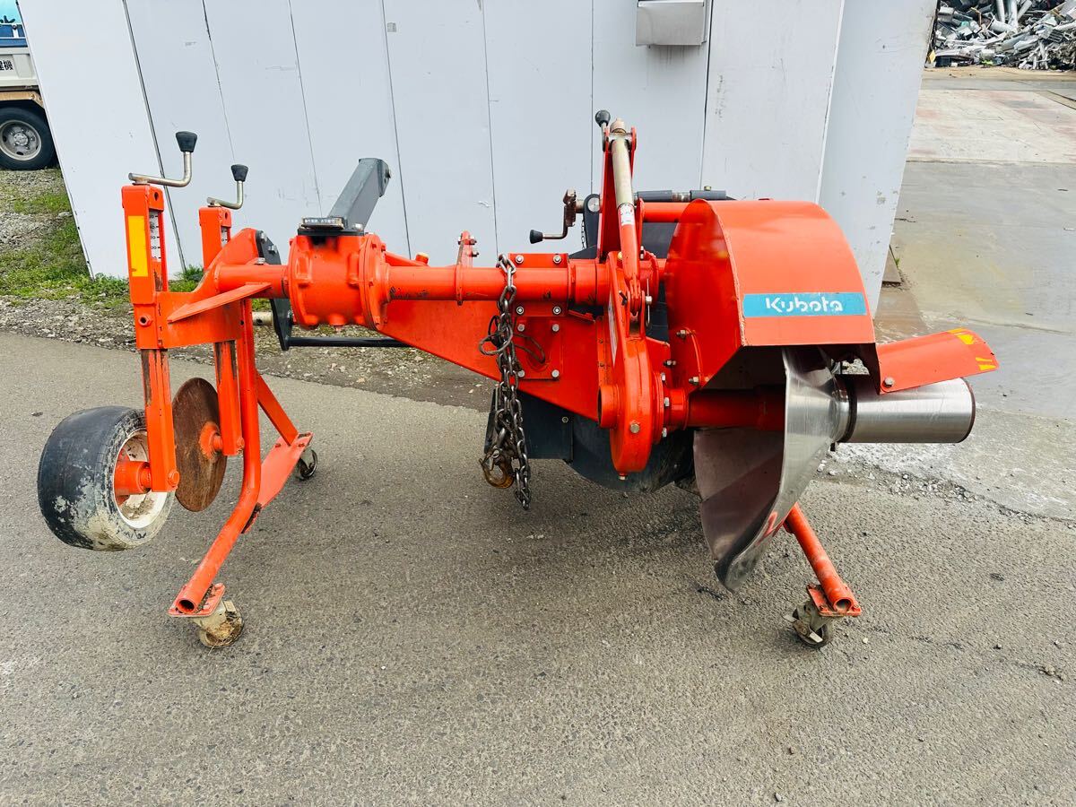 新潟発】クボタ 畦塗機 ASK850M 手動 トラクターパーツ 作業機