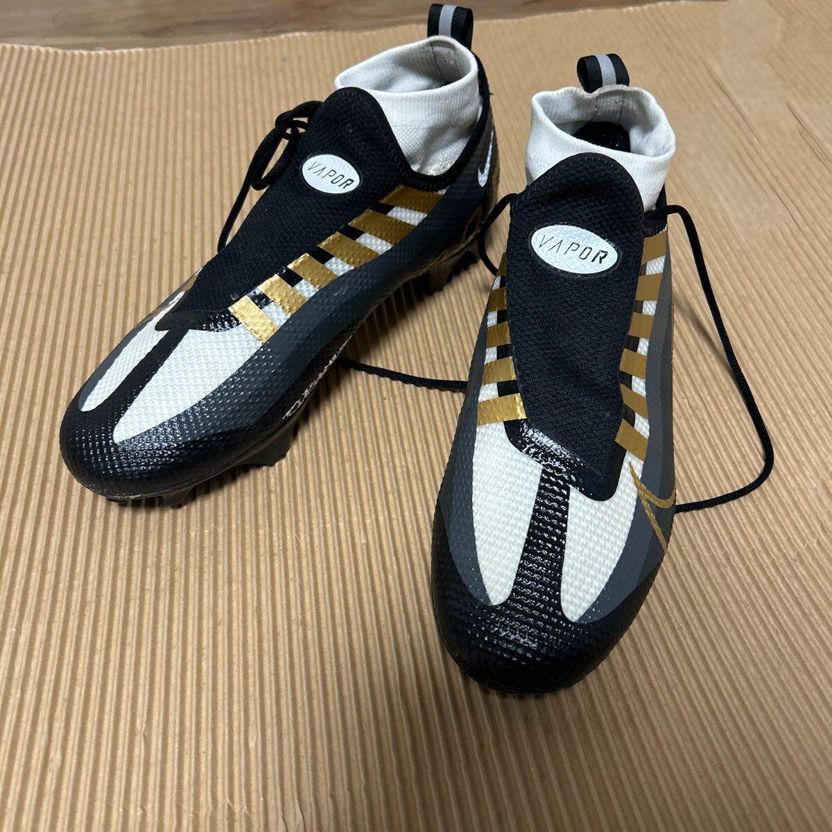 NIKE 野球 スパイク 金具 ブラック 黒 スニーカー 26.5