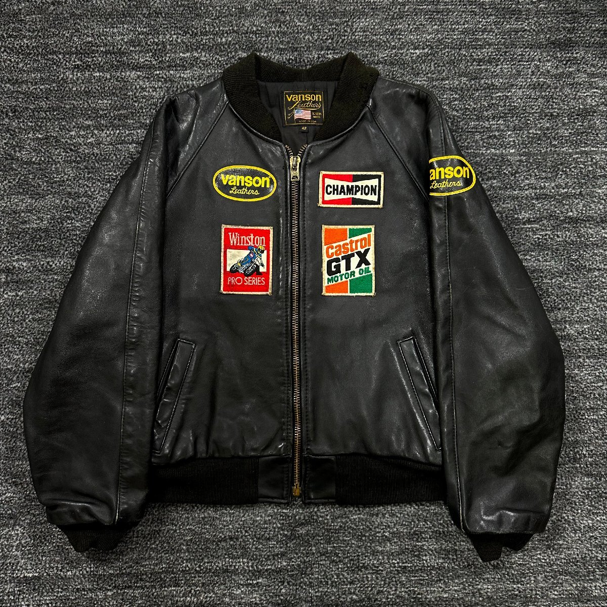 Yahoo!オークション -「vanson tjp」の落札相場・落札価格 Yahoo!オークション -「vanson tjp」の落札相場・落札価格