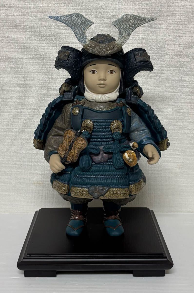 LLADRO 若武者 ブルー 限定品 3,500台 希少 五月人形 リヤドロ