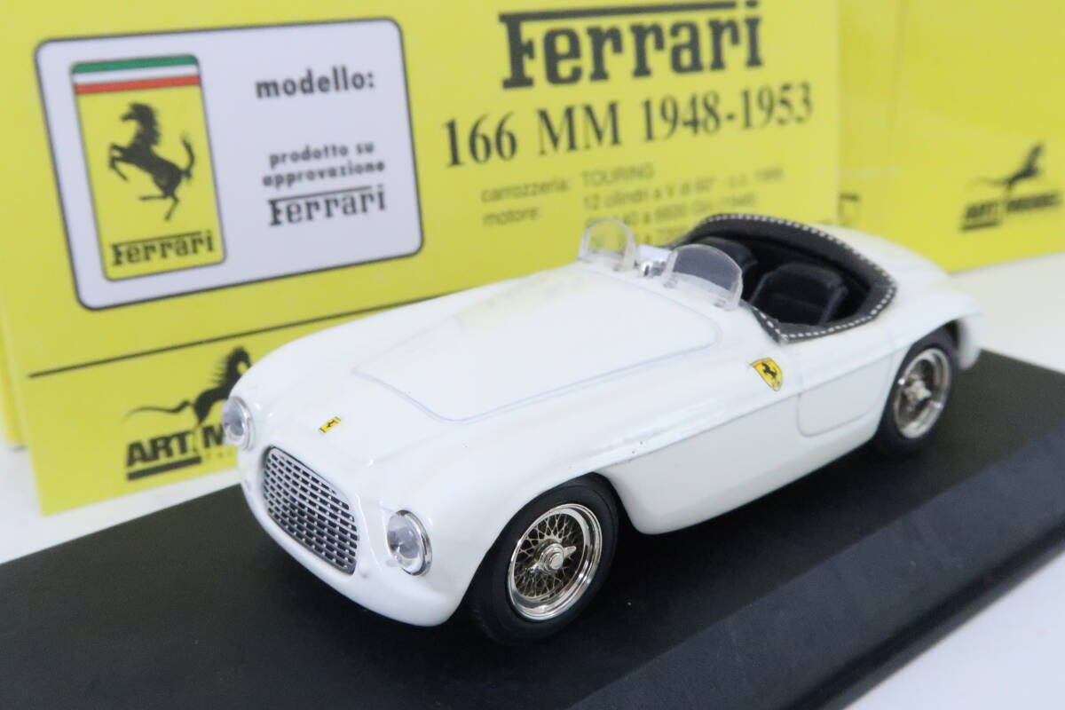 ART MODEL 1/43 フェラーリ166 イタリア製 ART MODEL 1/43 フェラーリ 166 MM バルケッタ ジャンニ