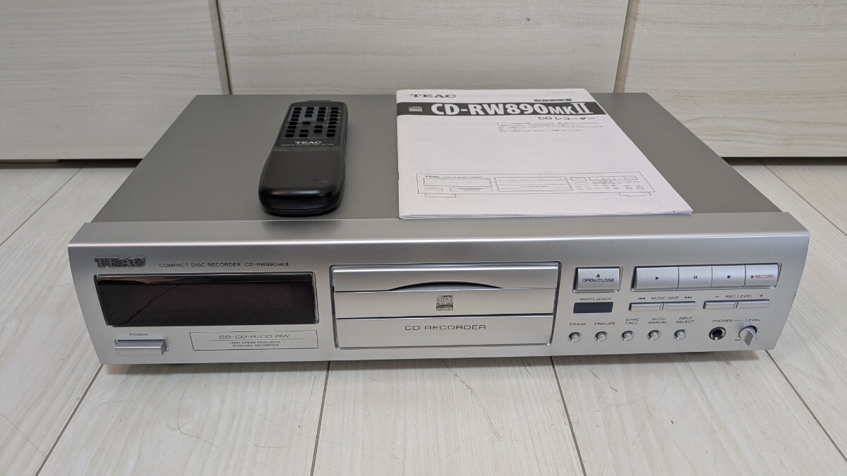 2025年最新】Yahoo!オークション -TEAC cd-rw890の中古品・新品 2025年最新】Yahoo!オークション -TEAC cd-rw890の中古品・新品