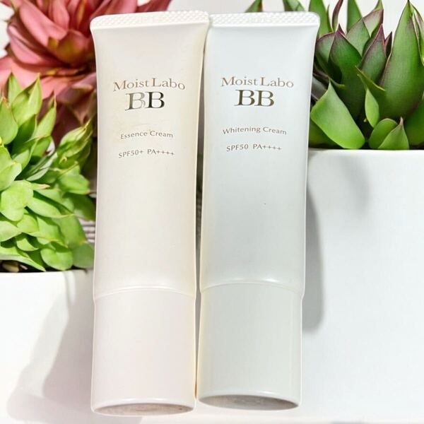 モイストラボ BBクリーム/BBエッセンスクリーム 2本セット【a12】Moist Labo SPF50++++