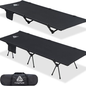 2WAY アジャスタブル コット【高密度1000Dオックスフォード・素材力満点!】軽量3kg 静音設計 折りたたみ式 ハイ/ロー切替可能 コット