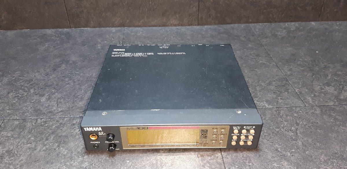 ☆良品 動作品 YAMAHA ヤマハ MU100 音源モジュール 電源ケーブル付 Yahoo!オークション -「yamaha mu100」の落札相場・落札価格