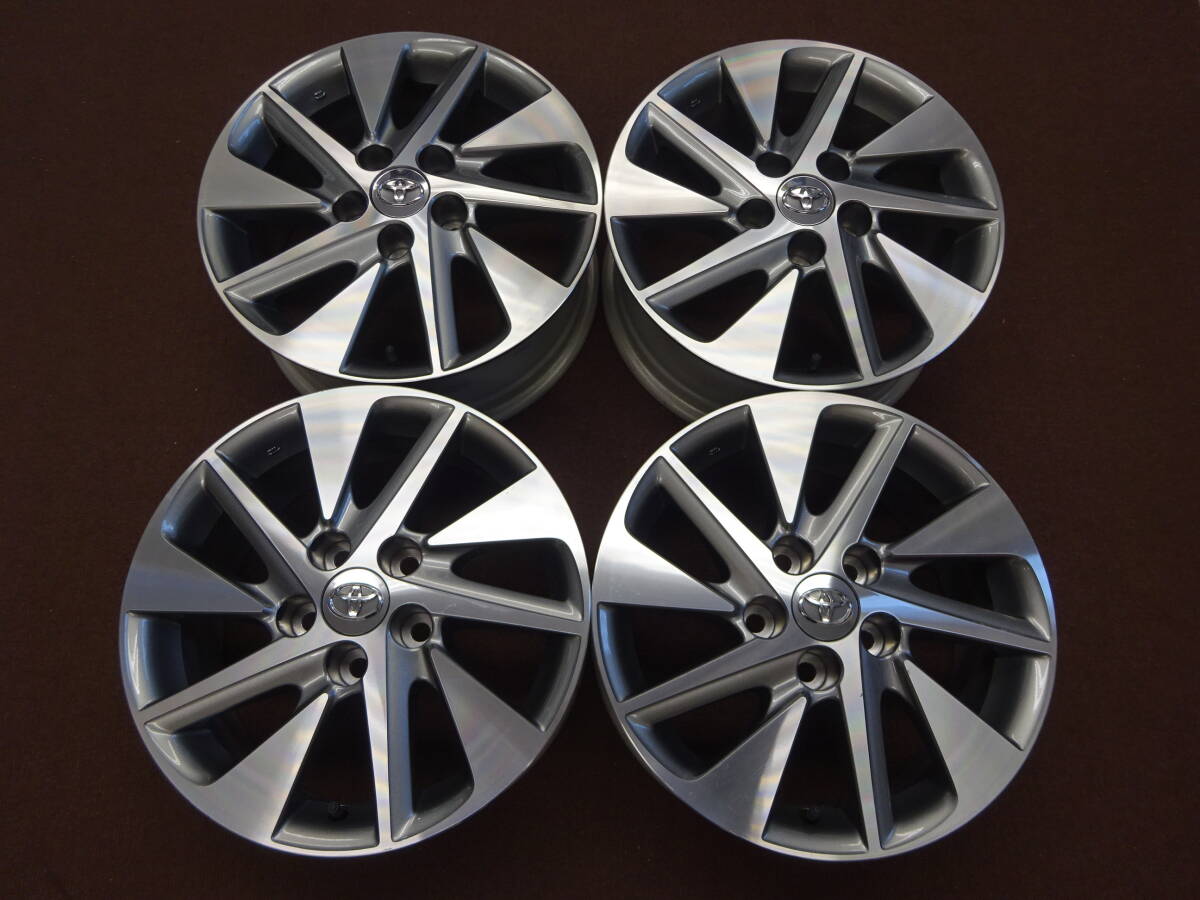 中古】トヨタ 20アルファード 後期 純正 6.5J-16 +33 5H114.3 +