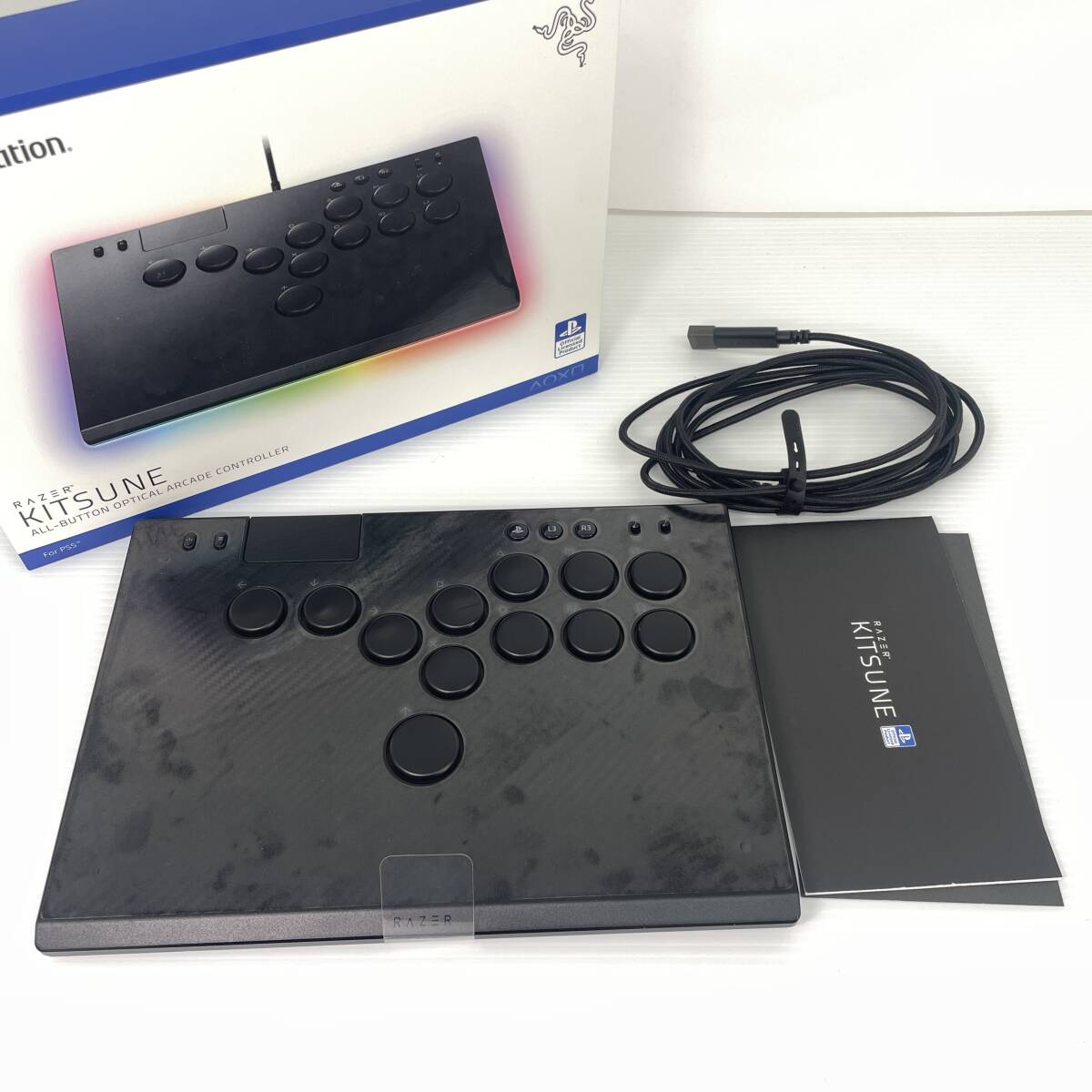 Razer Kitsune All-Button Optical Arcade Controller for PS5