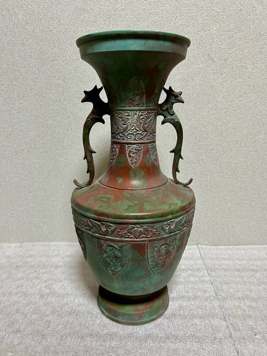Yahoo!オークション -「青銅花瓶」(金属工芸) (工芸品)の落札 Yahoo!オークション -「青銅花瓶」(金属工芸) (工芸品)の落札